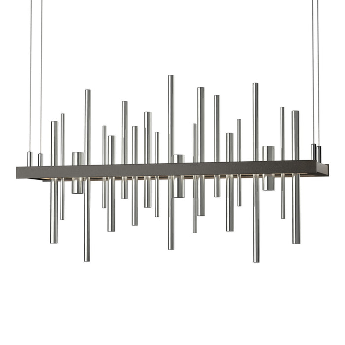 Hubbardton Forge 139725-LED-STND-07-85 LED Pendant, Dark Smoke