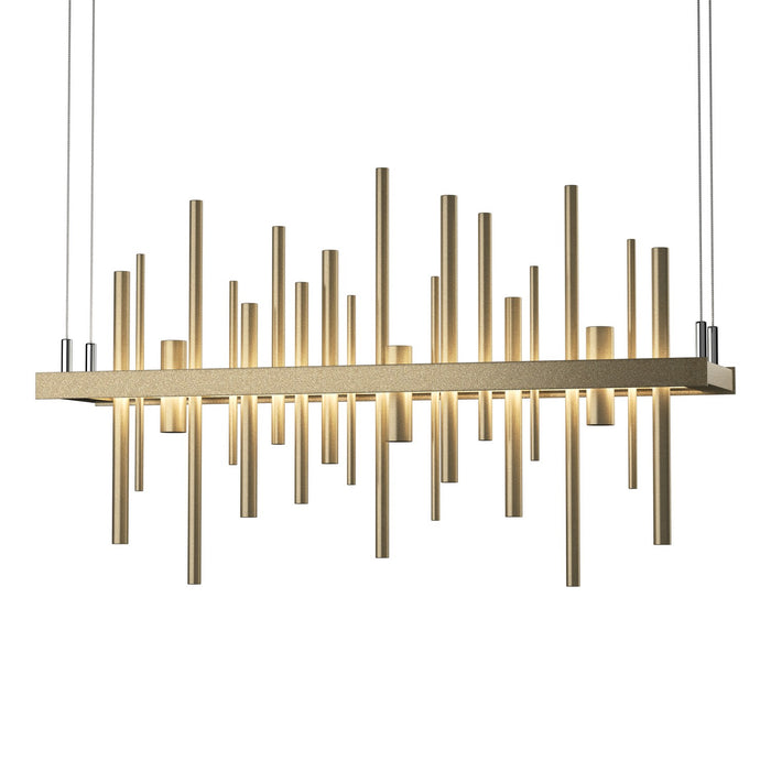 Hubbardton Forge 139725-LED-STND-84-84 LED Pendant, Soft Gold