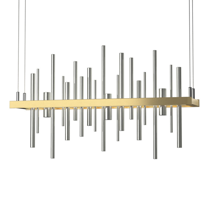 Hubbardton Forge 139725-LED-STND-86-85 LED Pendant, Modern Brass