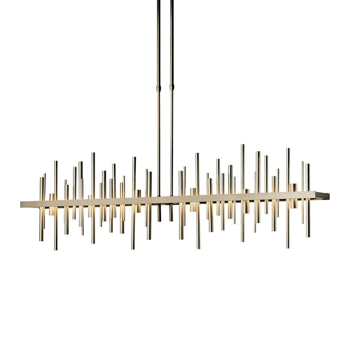 Hubbardton Forge 139726-LED-LONG-84-84 LED Pendant, Soft Gold