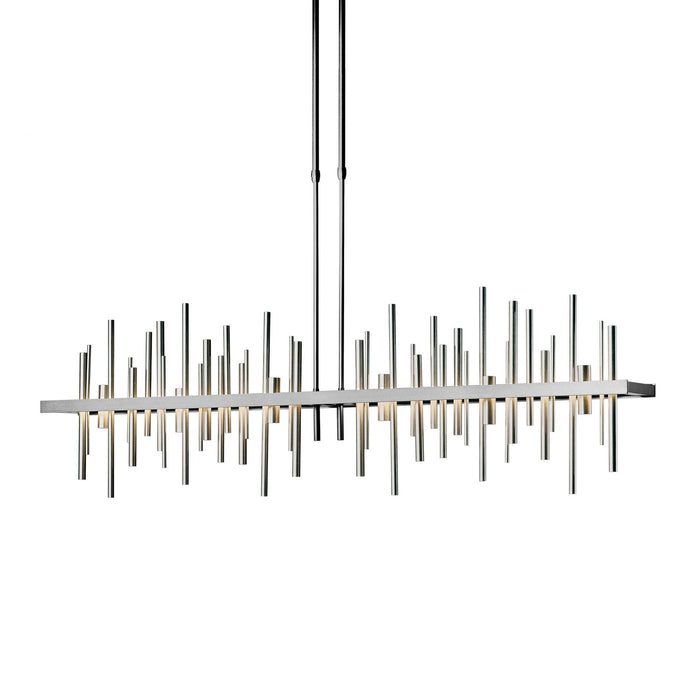 Hubbardton Forge 139726-LED-SHRT-82-82 LED Pendant, Vintage Platinum
