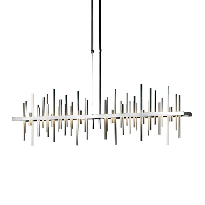 Hubbardton Forge 139726-LED-SHRT-85-82 LED Pendant, Sterling