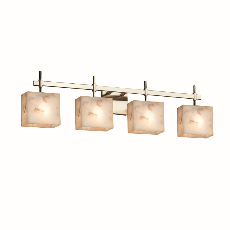 Justice Designs ALR-8414-55-NCKL-LED4-2800 LED Bath Bar, Brushed Nickel