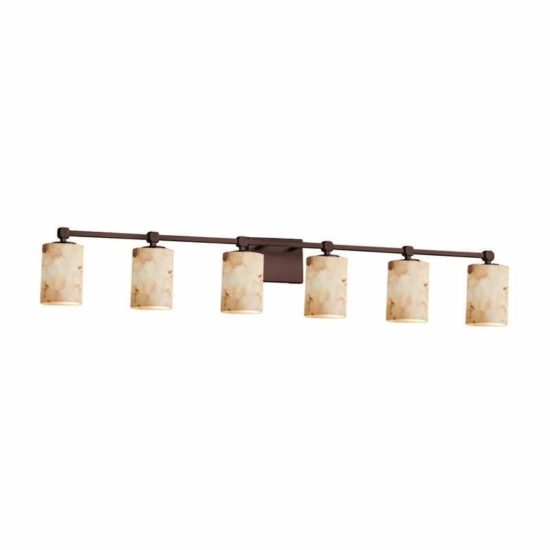 Justice Designs ALR-8426-10-DBRZ-LED6-4200 LED Bath Bar, Dark Bronze
