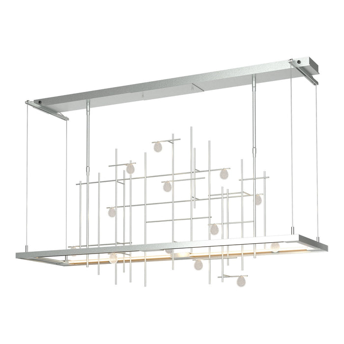 Hubbardton Forge 139752-LED-STND-82-YG0500 LED Pendant, Vintage Platinum