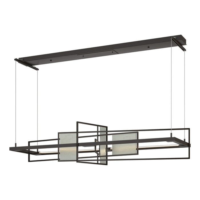 Hubbardton Forge 139754-LED-STND-14-82 LED Pendant, Oil Rubbed Bronze