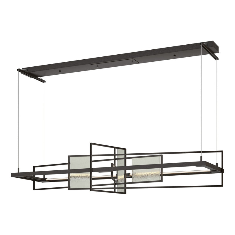 Hubbardton Forge 139754-LED-STND-14-85 LED Pendant, Oil Rubbed Bronze