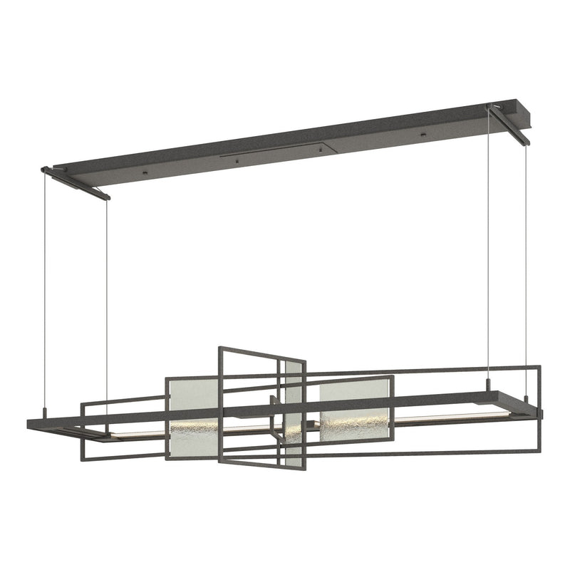 Hubbardton Forge 139754-LED-STND-20-85 LED Pendant, Natural Iron