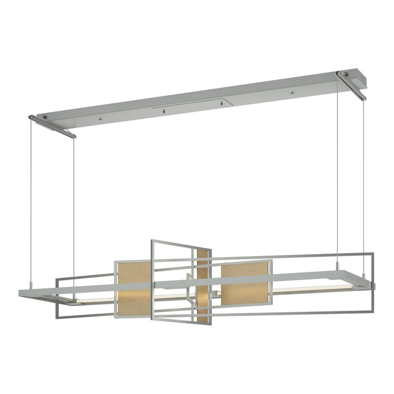 Hubbardton Forge 139754-LED-STND-82-84 LED Pendant, Vintage Platinum