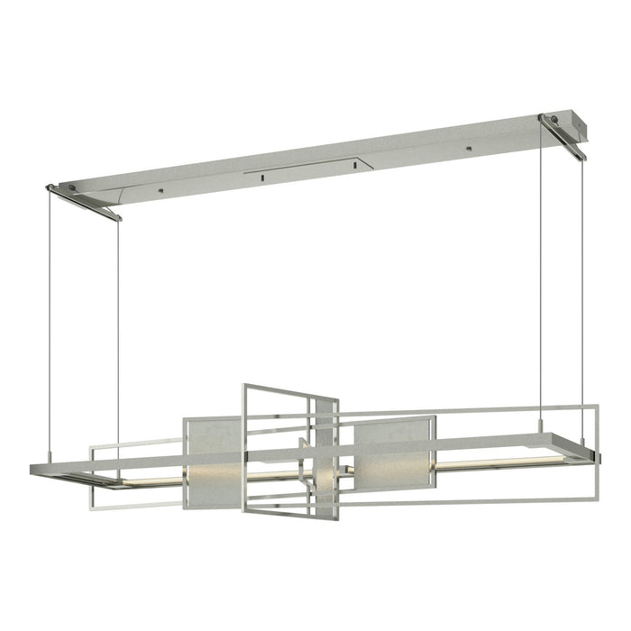 Hubbardton Forge 139754-LED-STND-85-82 LED Pendant, Sterling