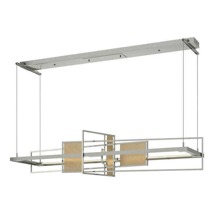 Hubbardton Forge 139754-LED-STND-85-84 LED Pendant, Sterling