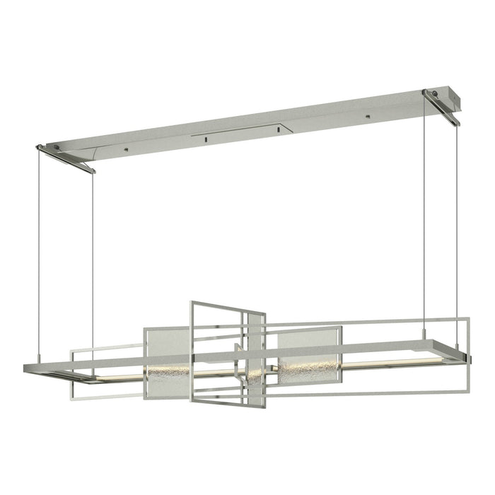 Hubbardton Forge 139754-LED-STND-85-85 LED Pendant, Sterling