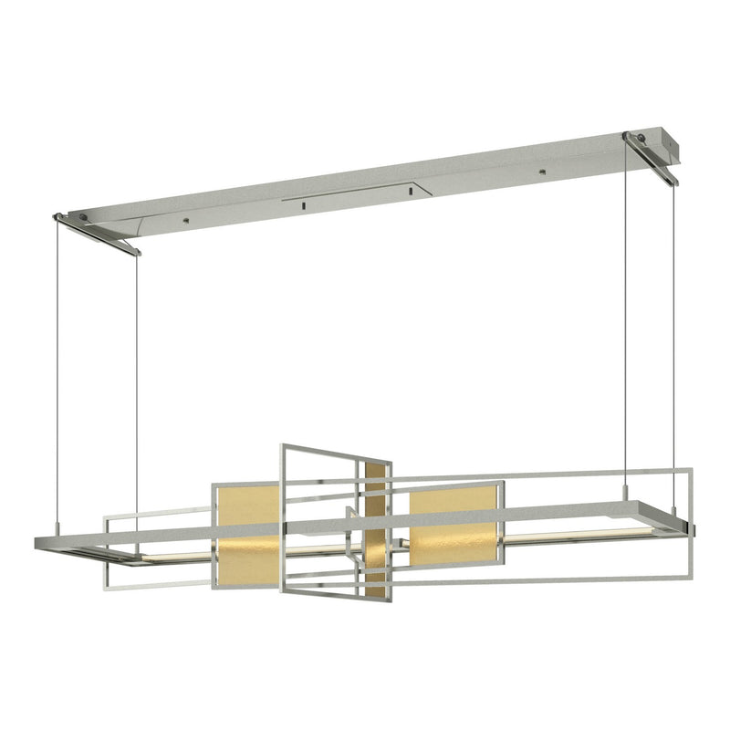 Hubbardton Forge 139754-LED-STND-85-86 LED Pendant, Sterling