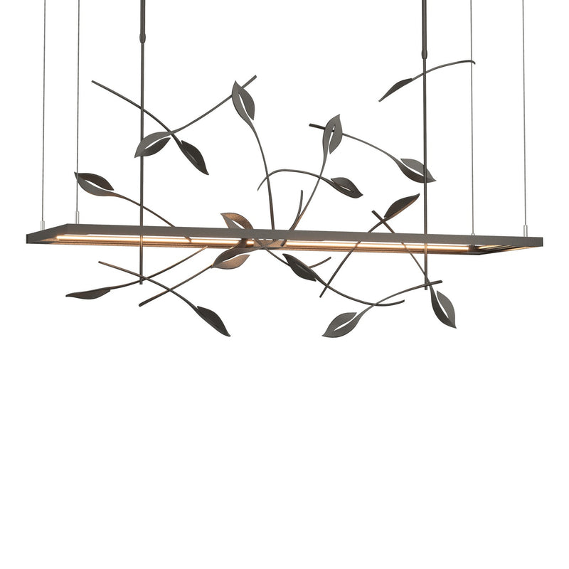 Hubbardton Forge 139756-LED-LONG-14 LED Pendant, Oil Rubbed Bronze