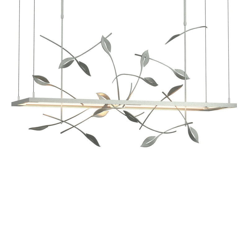 Hubbardton Forge 139756-LED-LONG-82 LED Pendant, Vintage Platinum