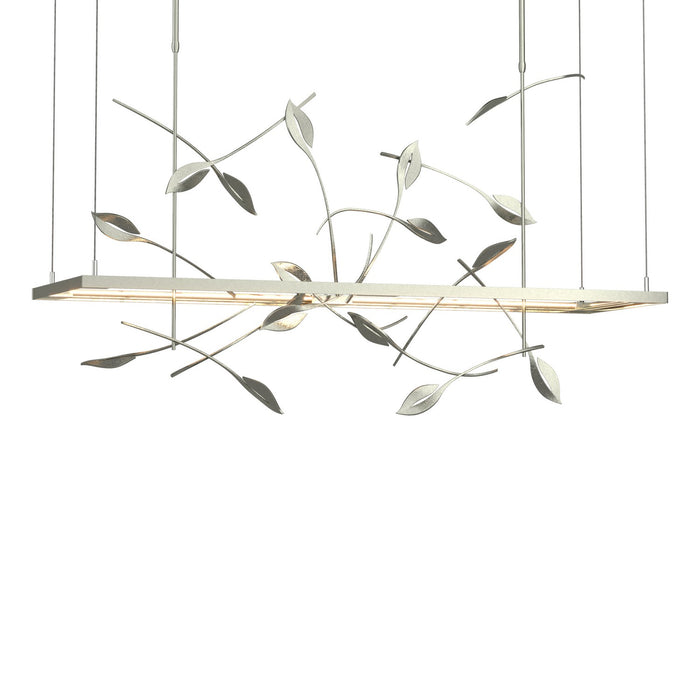 Hubbardton Forge 139756-LED-LONG-85 LED Pendant, Sterling