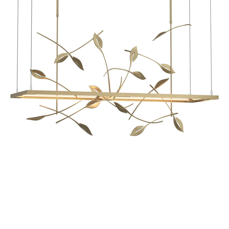 Hubbardton Forge 139756-LED-SHRT-84 LED Pendant, Soft Gold