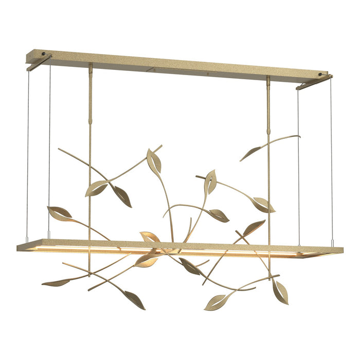Hubbardton Forge 139756-LED-STND-84 LED Pendant, Soft Gold
