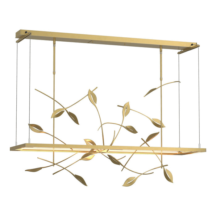 Hubbardton Forge 139756-LED-STND-86 LED Pendant, Modern Brass