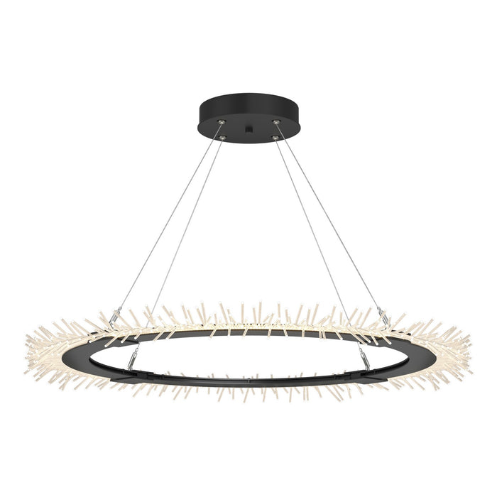 Hubbardton Forge 139772-LED-STND-10 LED Pendant, Black