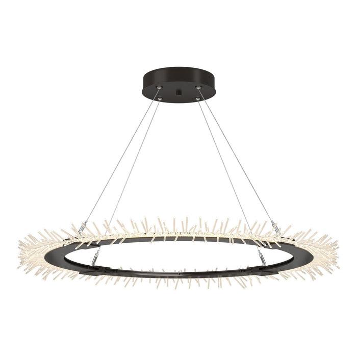 Hubbardton Forge 139772-LED-STND-14 LED Pendant, Oil Rubbed Bronze
