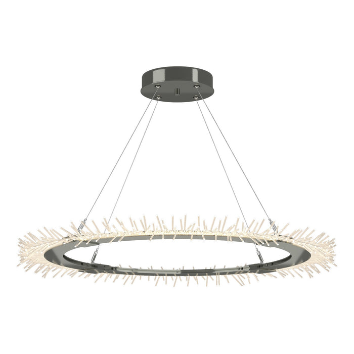 Hubbardton Forge 139772-LED-STND-85 LED Pendant, Sterling