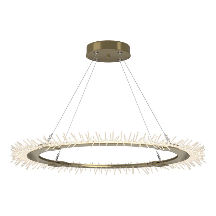 Hubbardton Forge 139772-LED-STND-86 LED Pendant, Modern Brass