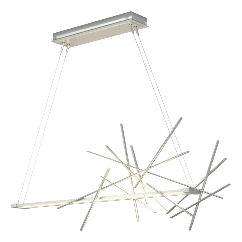 Hubbardton Forge 139778-LED-STND-82 LED Pendant, Vintage Platinum