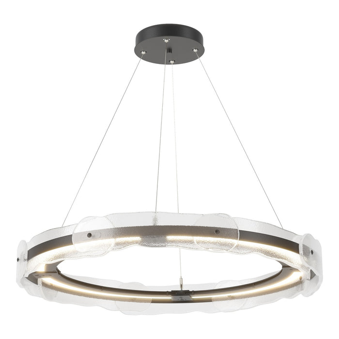 Hubbardton Forge 139780-LED-STND-10-ZM0518 LED Pendant, Black