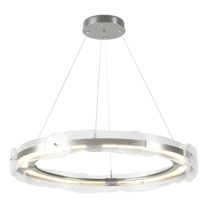 Hubbardton Forge 139780-LED-STND-82-ZM0518 LED Pendant, Vintage Platinum
