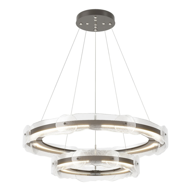Hubbardton Forge 139782-LED-STND-07-ZM0598 LED Pendant, Dark Smoke