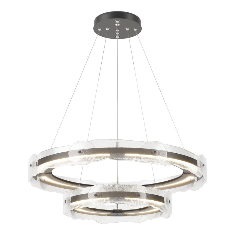 Hubbardton Forge 139782-LED-STND-10-ZM0598 LED Pendant, Black