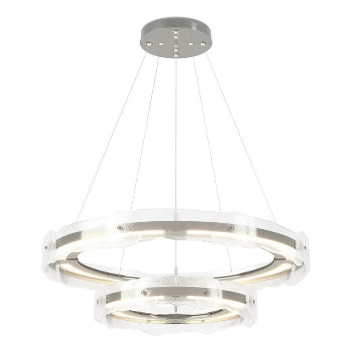 Hubbardton Forge 139782-LED-STND-85-ZM0598 LED Pendant, Sterling