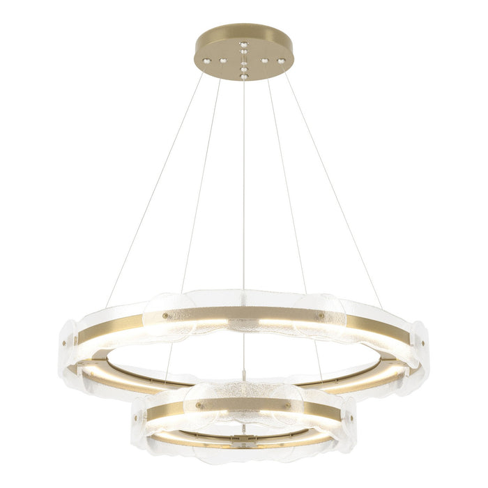 Hubbardton Forge 139782-LED-STND-86-ZM0598 LED Pendant, Modern Brass