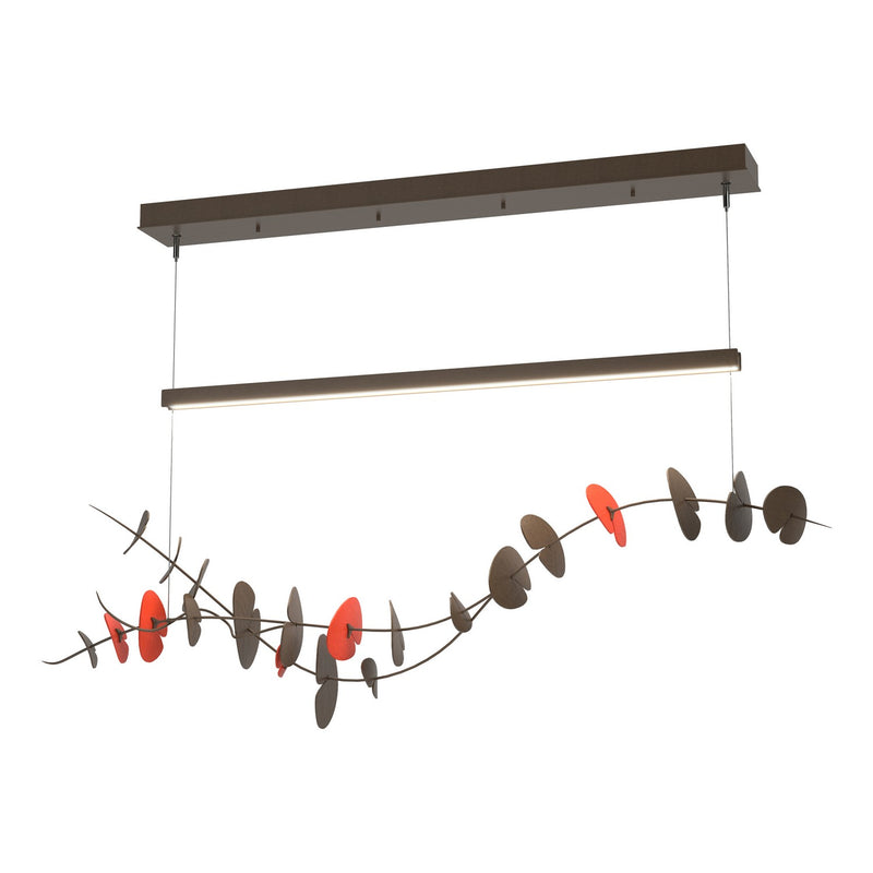 Hubbardton Forge 139812-LED-STND-05-90 LED Pendant, Bronze