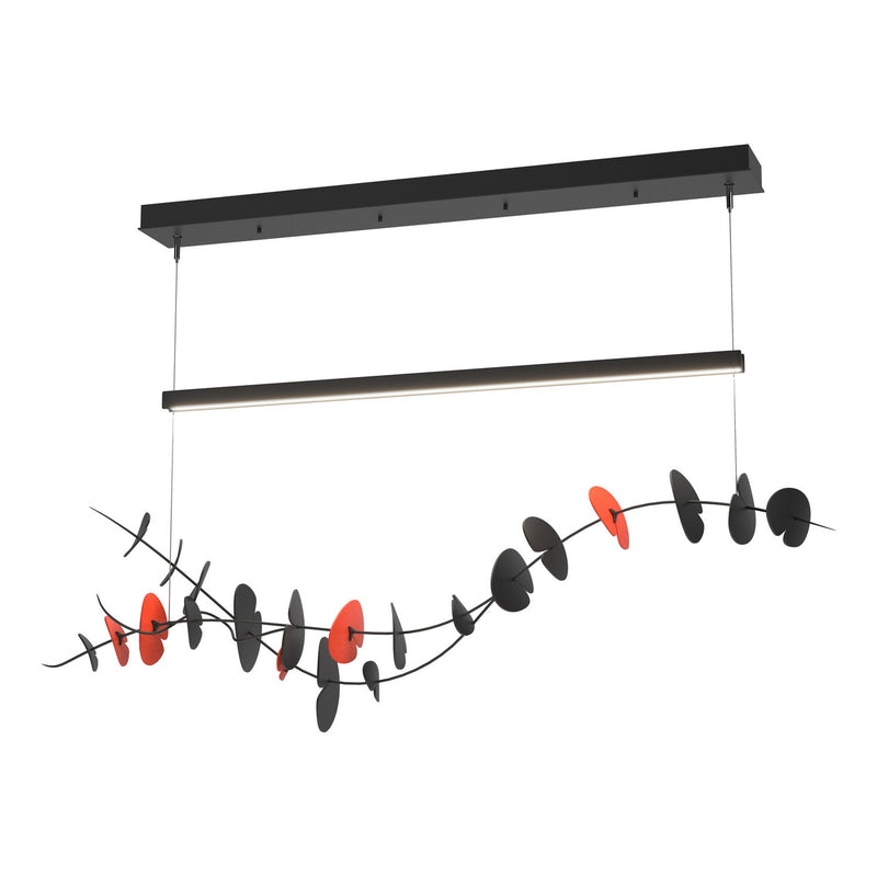 Hubbardton Forge 139812-LED-STND-10-90 LED Pendant, Black
