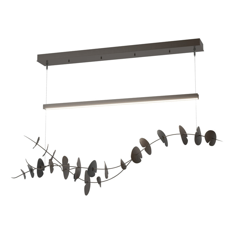 Hubbardton Forge 139812-LED-STND-14-10 LED Pendant, Oil Rubbed Bronze