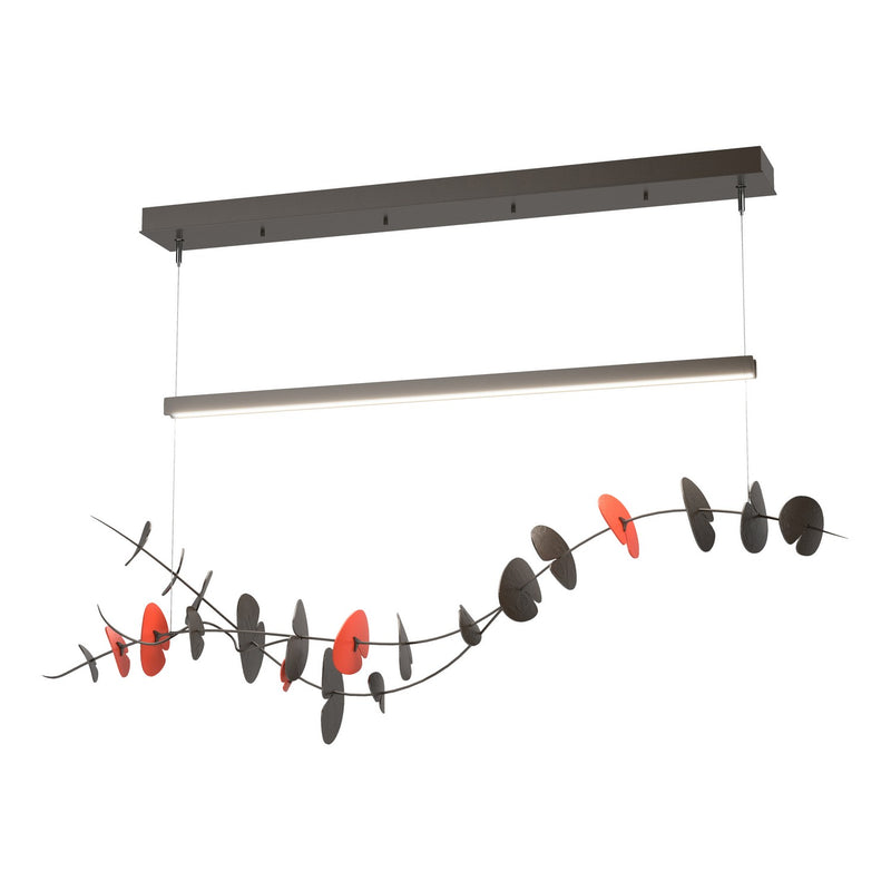 Hubbardton Forge 139812-LED-STND-14-90 LED Pendant, Oil Rubbed Bronze