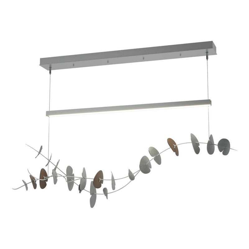 Hubbardton Forge 139812-LED-STND-82-05 LED Pendant, Vintage Platinum