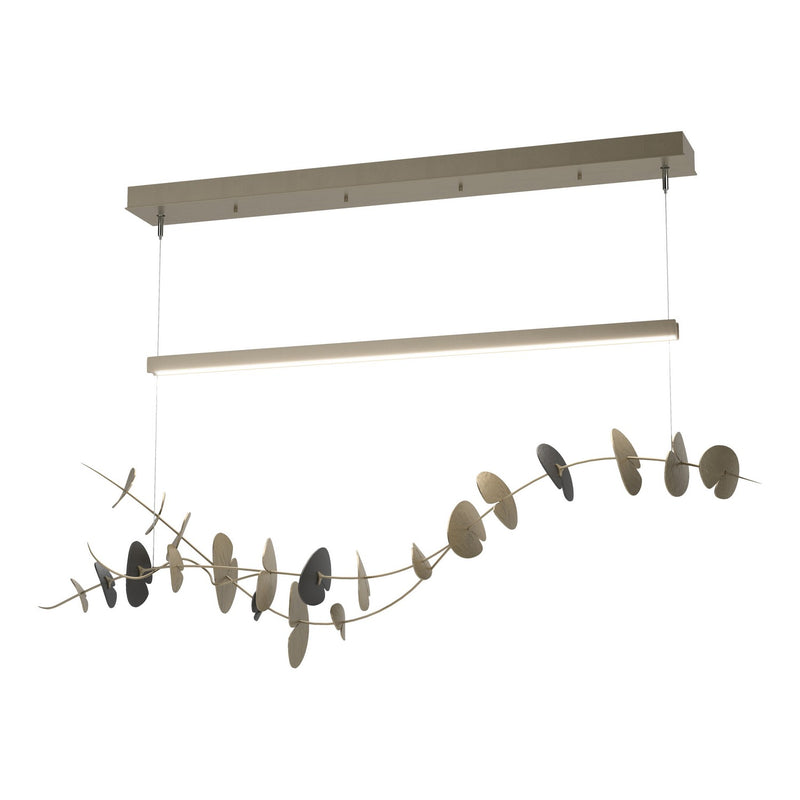 Hubbardton Forge 139812-LED-STND-84-10 LED Pendant, Soft Gold