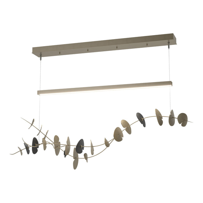 Hubbardton Forge 139812-LED-STND-84-10 LED Pendant, Soft Gold