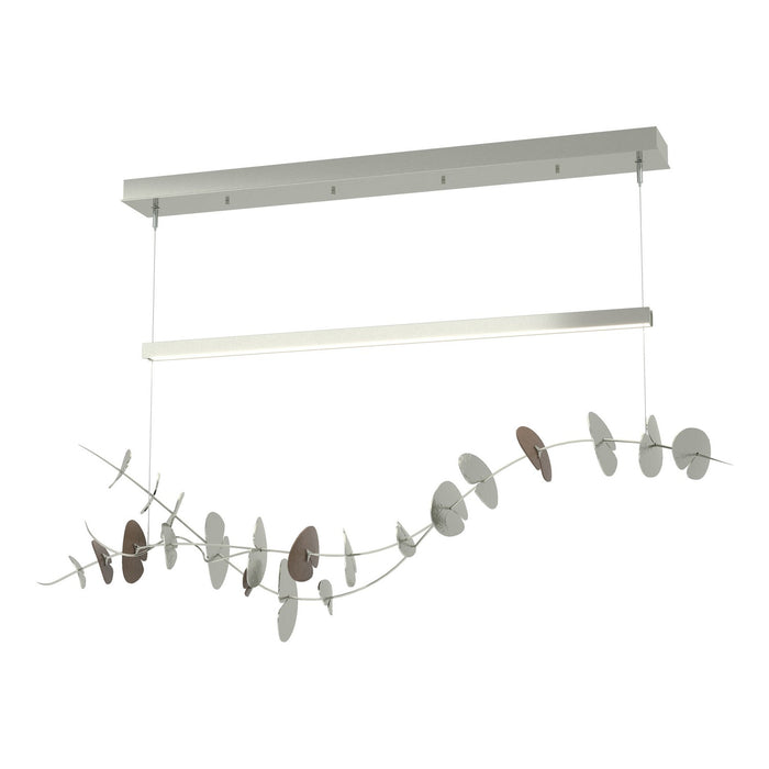 Hubbardton Forge 139812-LED-STND-85-85 LED Pendant, Sterling