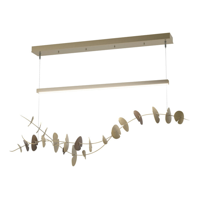 Hubbardton Forge 139812-LED-STND-86-05 LED Pendant, Modern Brass