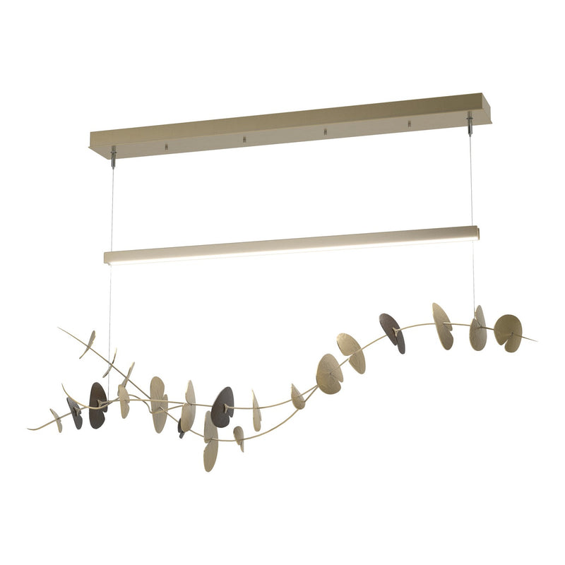 Hubbardton Forge 139812-LED-STND-86-14 LED Pendant, Modern Brass