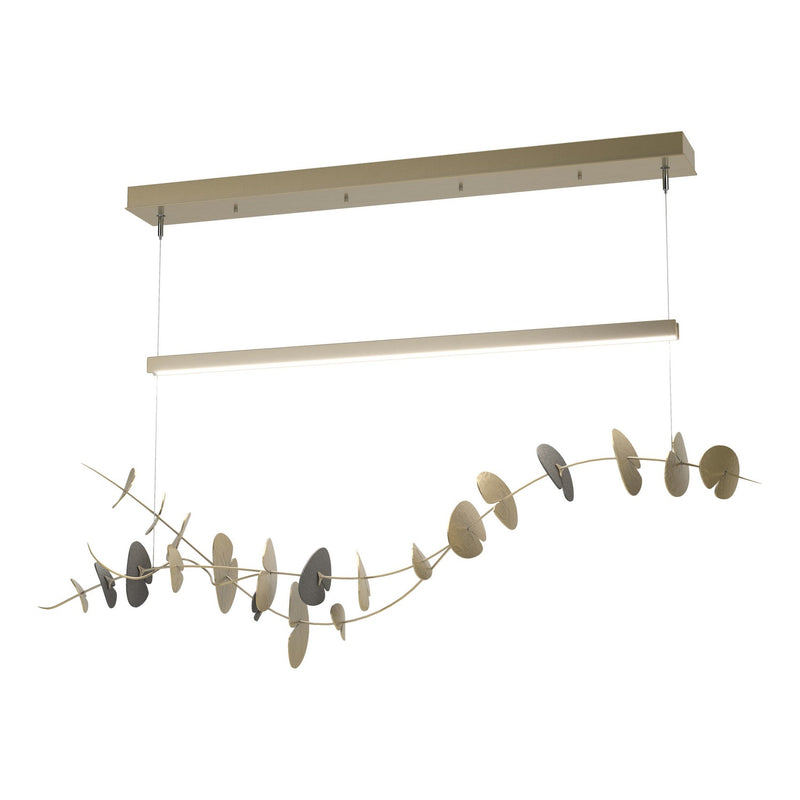 Hubbardton Forge 139812-LED-STND-86-20 LED Pendant, Modern Brass