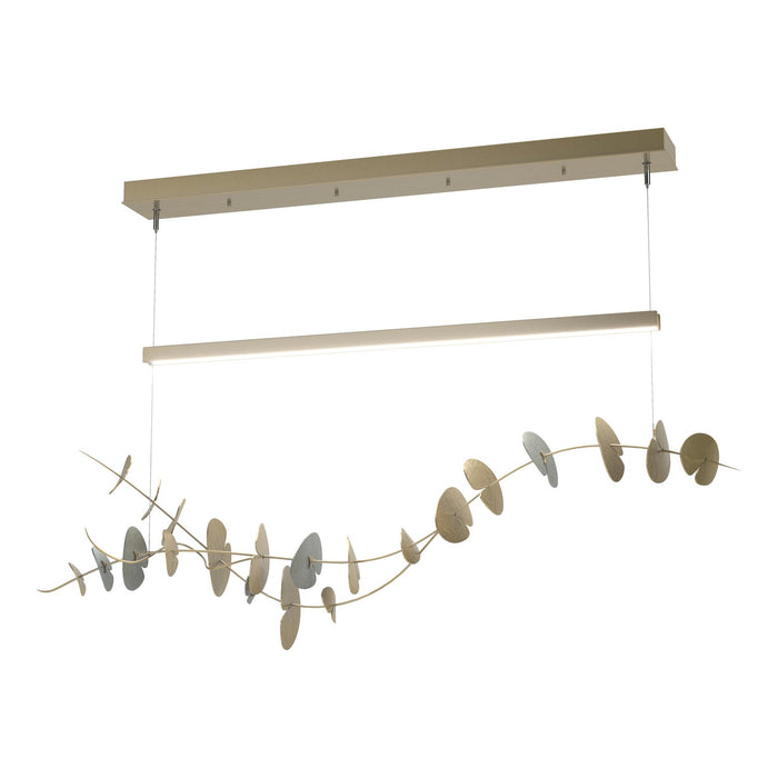 Hubbardton Forge 139812-LED-STND-86-82 LED Pendant, Modern Brass