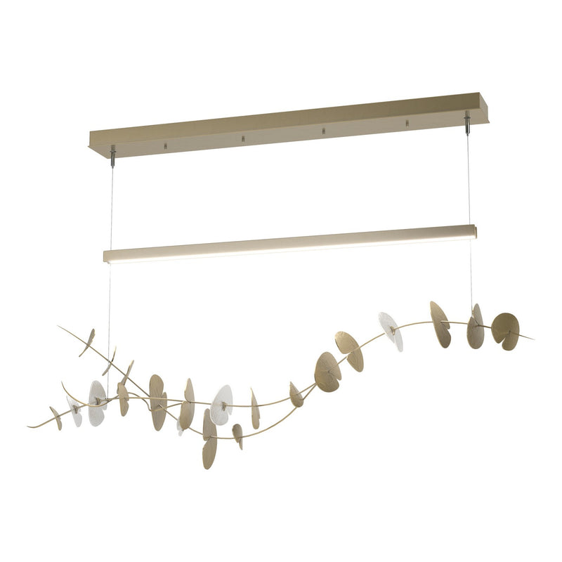 Hubbardton Forge 139812-LED-STND-86-YQ0600 LED Pendant, Modern Brass