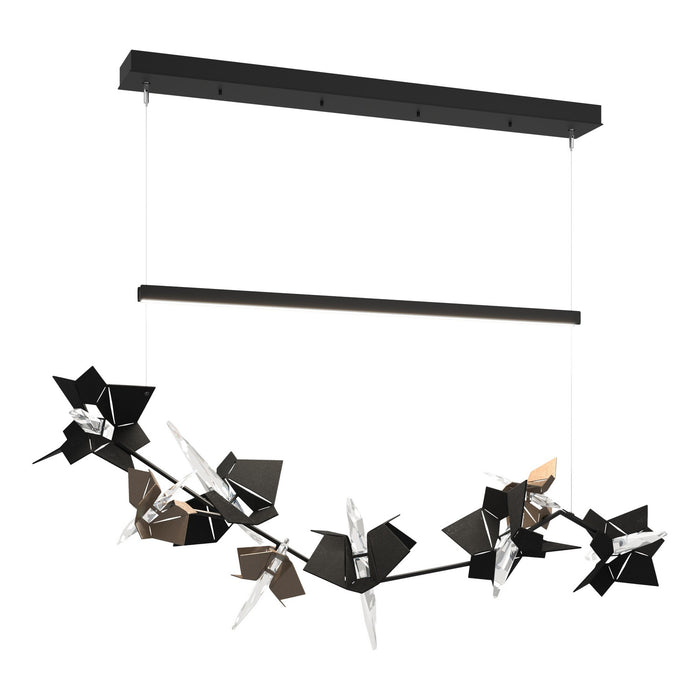 Hubbardton Forge 139813-LED-STND-10-05-CR LED Pendant, Black