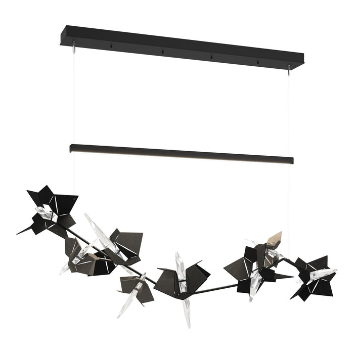 Hubbardton Forge 139813-LED-STND-10-07-CR LED Pendant, Black