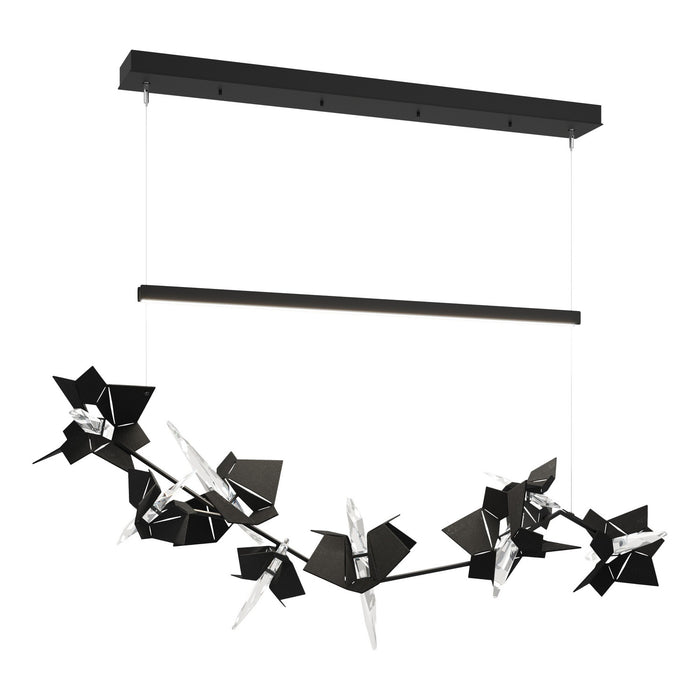 Hubbardton Forge 139813-LED-STND-10-10-CR LED Pendant, Black